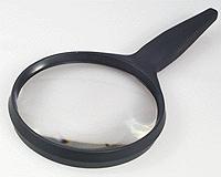 Donegan Optical 604 All Scale Classic Series Magnifiers w/Acrylic Lens & ABS handle -- 4" 10cm Round