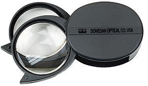 Donegan Optical 937 All Scale Double Fold Pocket Magnifier -- 3/4/7x