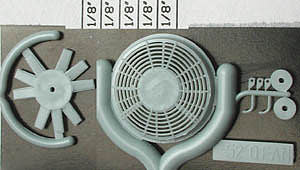 Detail Associates 2007 HO Scale Cooling Fans -- Q-Type 52" 1994+