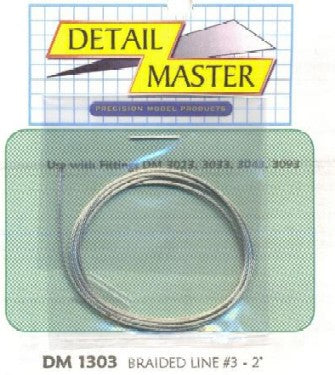 Detail Master 1303 1/24-1/25 2ft. Braided Line #3 (.035")