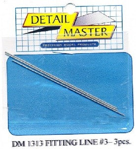 Detail Master 1313 1/24-1/25 Fitting Line #3 .035" (3pc)