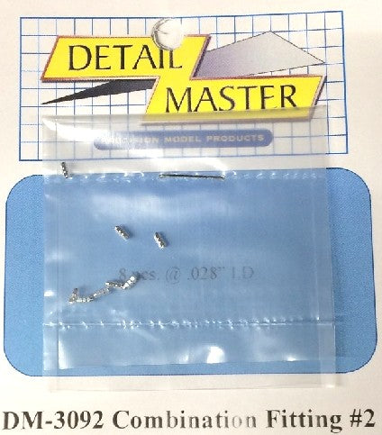 Detail Master 3092 1/24-1/25 Combination Fitting #2 (8pc)
