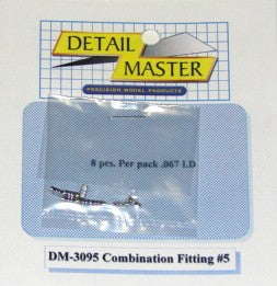Detail Master 3095 1/24-1/25 Combination Fitting #5 (8pc)