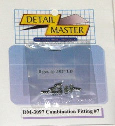 Detail Master 3097 1/24-1/25 Combination Fitting #7 (8pc)