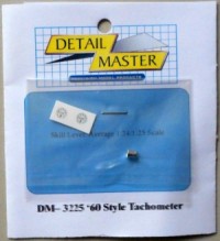 Detail Master 3225 1/24-1/25 60's Style Tachometer