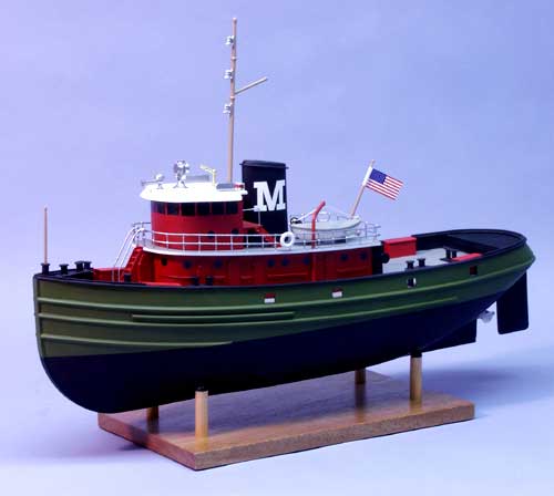 Dumas Products 1250 17-3/4" Carol Moran Tug Boat Kit (1/72)