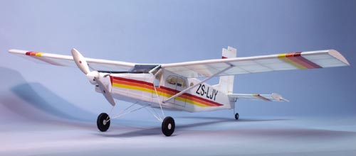 Dumas Products 1806 40" Wingspan Pilatus Porter Wooden Aircraft Kit (suitable for elec R/C)