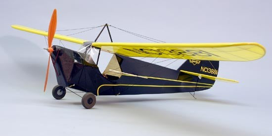 Dumas Products 1813 40" Wingspan Aeronca Wooden Aircraft Kit (suitable for elec R/C)