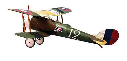 Dumas Products 1819 35" Wingspan Nieuport 28 WWI BiPlane Wooden Aircraft Kit (suitable for elec R/C)