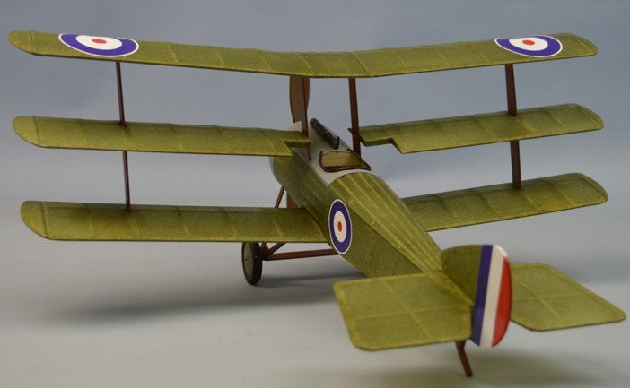 Dumas Products 241 18" Wingspan Sopwith Rubber Pwd Aircraft Laser Cut Kit