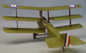 Dumas Products 241 18" Wingspan Sopwith Rubber Pwd Aircraft Laser Cut Kit