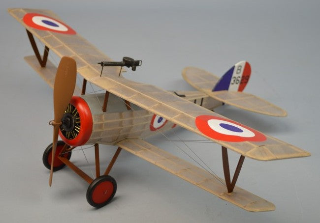 Dumas Products 242 18" Wingspan Nieuport 27 Rubber Pwd Aircraft Laser Cut Kit