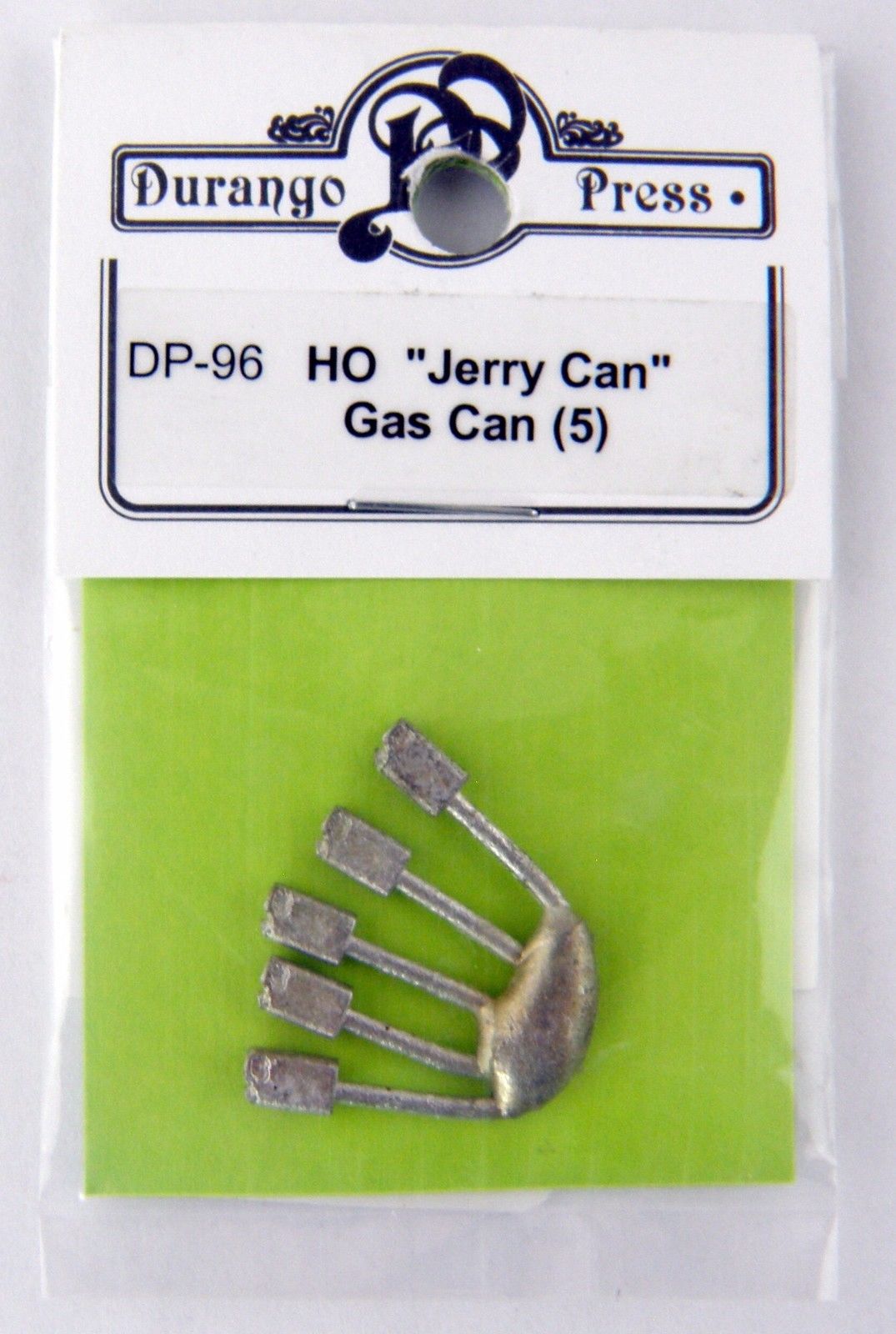 Durango Press 96 HO Scale "Jerry Can" Gas Cans pkg(5)