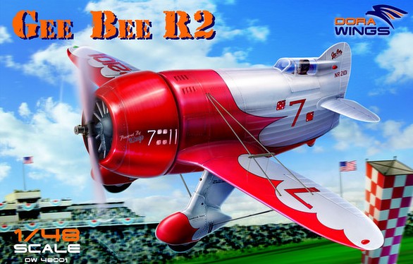 Dora Wings 48001 1/48 Gee Bee R2 Super Sportster Aircraft