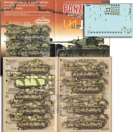 Echelon Decals 481018 1/48 PzKpfw III Ausf J/L/M's Panzer III