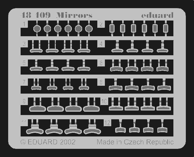 Eduard 48409 1/48 Aircraft- Mirrors
