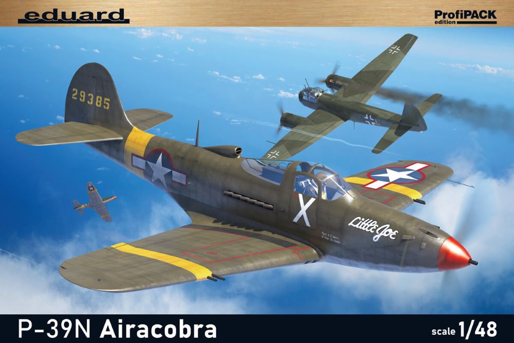 Eduard 8067 1/48 WWII P39N Airacobra US Fighter (Profi-Pack Plastic Kit)