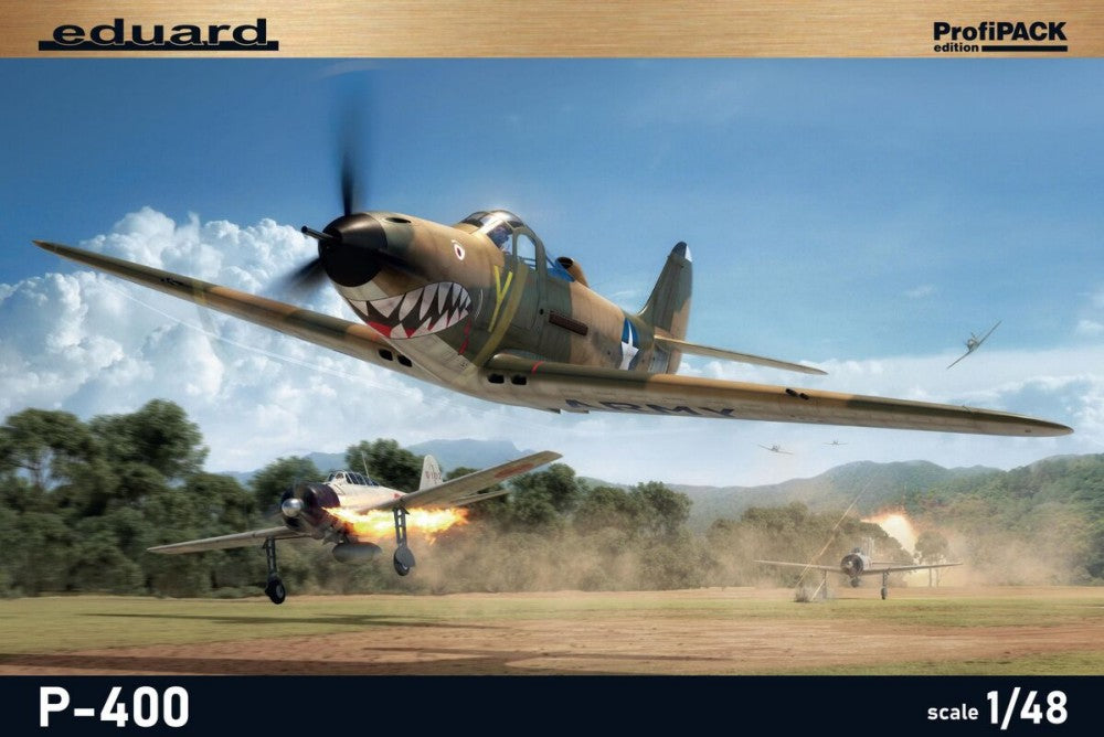 Eduard 8092 1/48 WWII P400 US Fighter (Profi-Pack Plastic Kit)