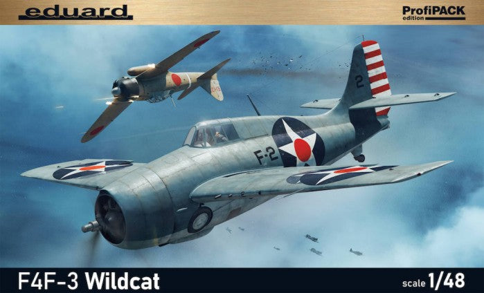 Eduard 82201 1/48 F4F3 Wildcat Fighter (Profi-Pack Plastic Kit)