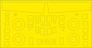 Eduard CX608 1/72 Mask Aircraft- Ki54c for SHY