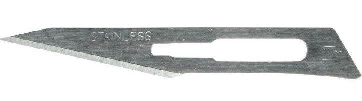 Excel Hobby 11 Stainless Steel Angled Scalpel Blades (2)