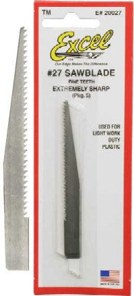 Excel Hobby 20027 #27 Saw Blades (5)
