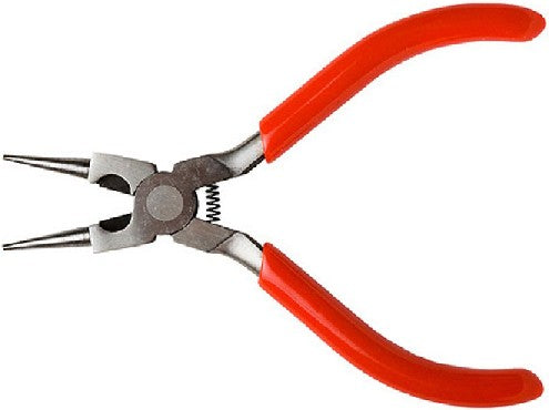 Excel Hobby 55592 5" Spring Loaded Soft Grip Round Nose Pliers