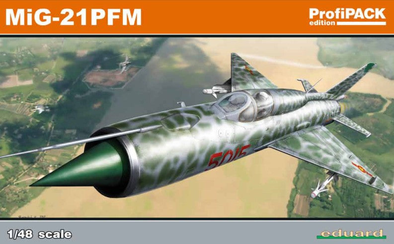 Eduard 8237 1/48 MiG21 PFM Fighter (Profi-Pack Plastic Kit)