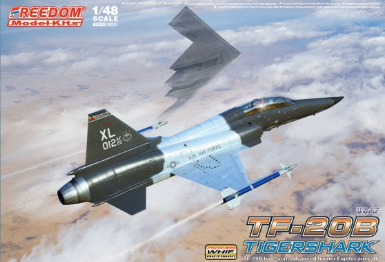Freedom Model Kits 18020 1/48 TF20B Tigershark USAF Two-Seater Advanced Trainer Fighter