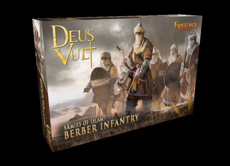 Fireforge Games DVA1 28mm Deus Vult: Armies of the Islam Berber Infantry (24)