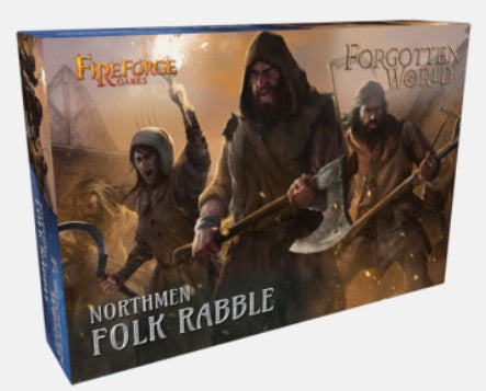 Fireforge Games FWN4 28mm Forgotten World: Northmen Folk Rabble (18)
