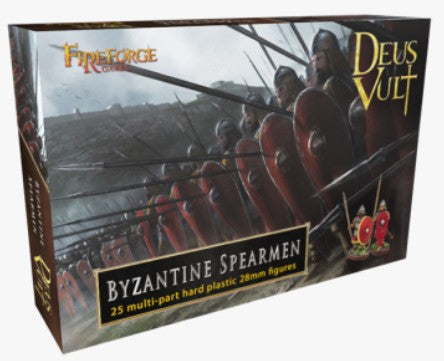 Fireforge Games G13 28mm Deus Vult: Byzantine Spearmen (25)