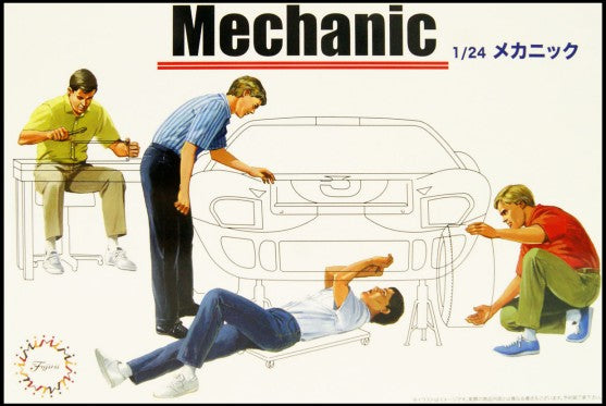 Fujimi 11662 1/24 Mechanic Figures (4)