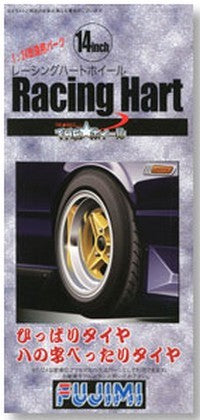 Fujimi 19335 1/24 Racing Hart 14" Tire & Wheel Set (4)