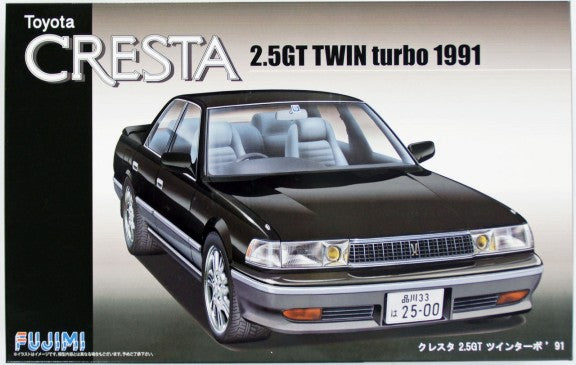 Fujimi 3957 1/24 1991 Toyota Cresta 2.5GT Twin Turbo 4-Door Car