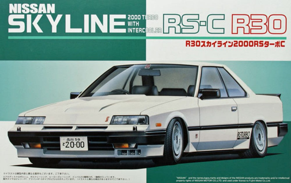 Fujimi 4664 1/24 Nissan Skyline 2000 RS-X Turbo R30 2-Door Car 