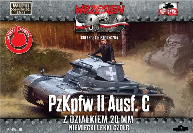First to Fight 10 1/72 WWII PzKpfw II Ausf C German Light Tank