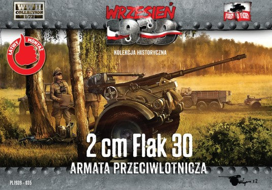 First to Fight 35 1/72 WWII 2cm Flak 30 Gun (2)