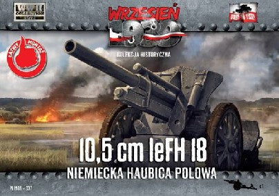 First to Fight 37 1/72 WWII 10,5cm leFH18 German Field Howitzer
