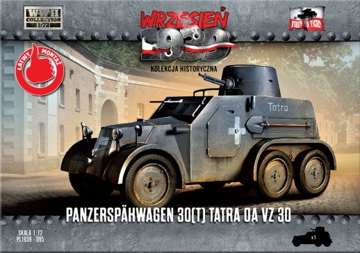 First to Fight 95 1/72 WWII Panzerspahwagen 30(t) Tatra OA vz 30 German Tank