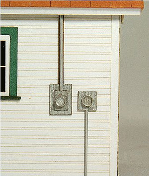 GCLaser 31011 O Scale Meter Socket 4-Pack -- Kit - 2 Styles