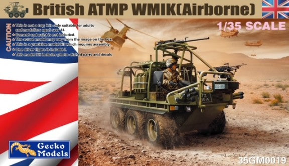 Gecko Models 350019 1/35 British ATMP (All Terrain Mobility Platform) WMIK Vehicle (Airborne)