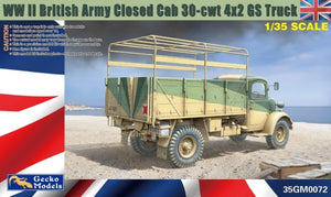 Gecko Models 350072 1/35 WWII British Army Closed Cab 30cwt 4x2 GS Truck