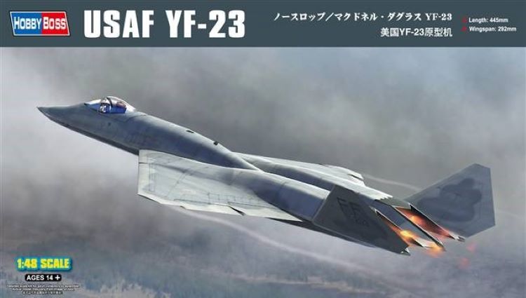 Hobby Boss 81722 1/48 YF23 Prototype USAF Fighter