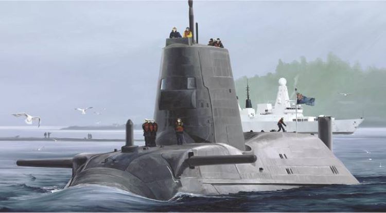 Hobby Boss 83509 1/350 HMS Astute British Submarine