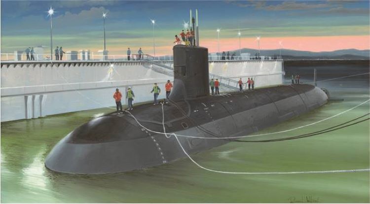 Hobby Boss 83513 1/350 USS Virginia SSN774 Submarine