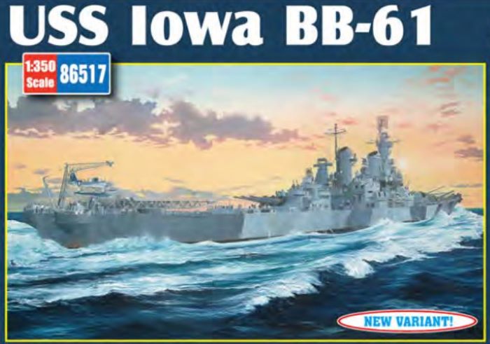 Hobby Boss 86517 1/350 USS Iowa BB61 Battleship