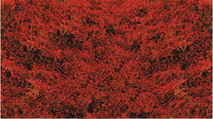 Heki Mini Forest 1588 All Scale Decograss(R) Pad 11 x 5-1/2" 28 x 14cm -- Red Clover
