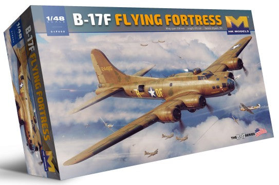 HK Models 01F002 1/48 B17F Flying Fortress Heavy Bomber