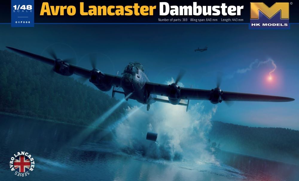 HK Models 01F006 1/48 Avro Lancaster Dambuster Bomber